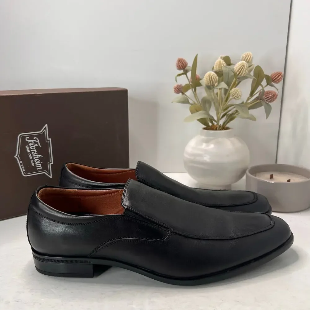 Florsheim Zaffiro Venetn Moc Toe Venetian Loafer Black 15207 Men's 14M Tried On